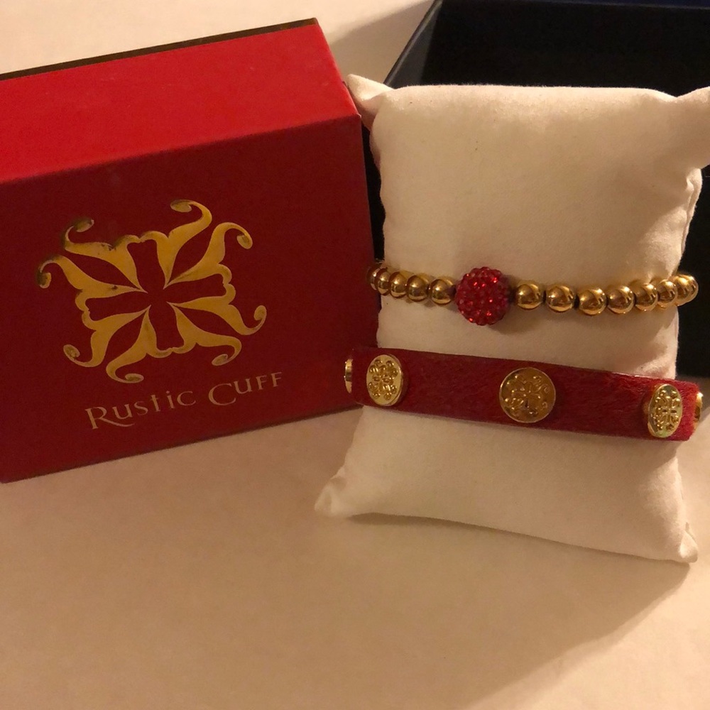 Rustic Cuff Duo